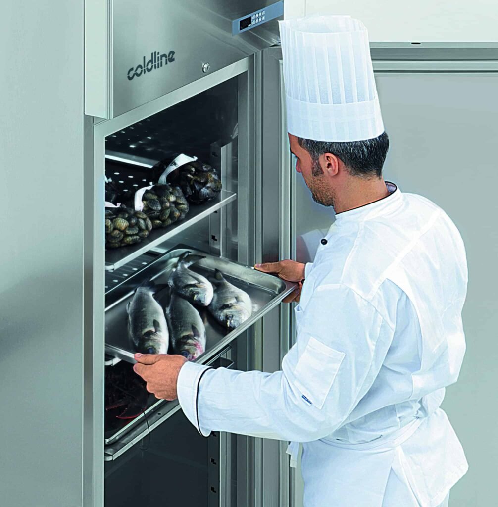 Højskabe til catering Coldline-industrikoeleskab