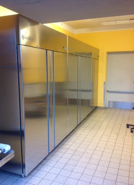 Højskabe til catering Fjordly-plejecenter-coldline-koeleskabe