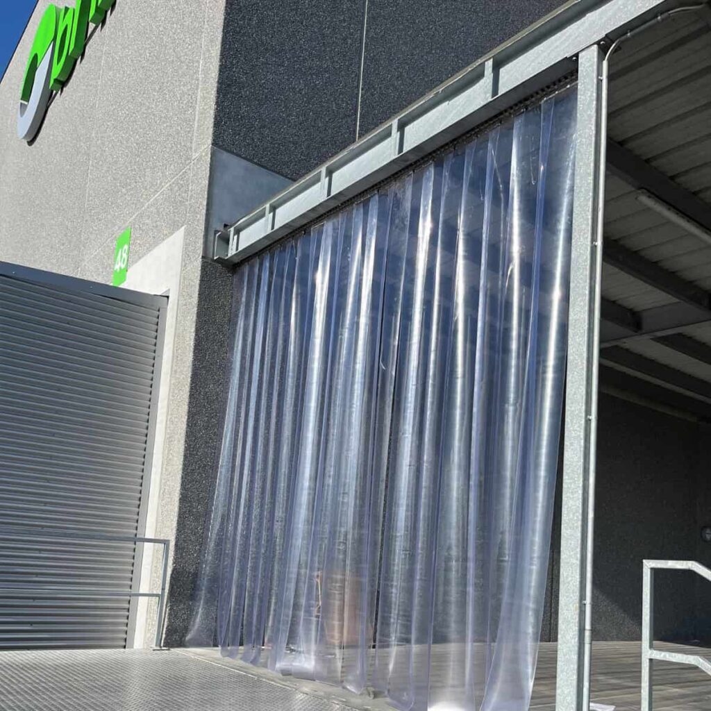 PVC lamelgardin